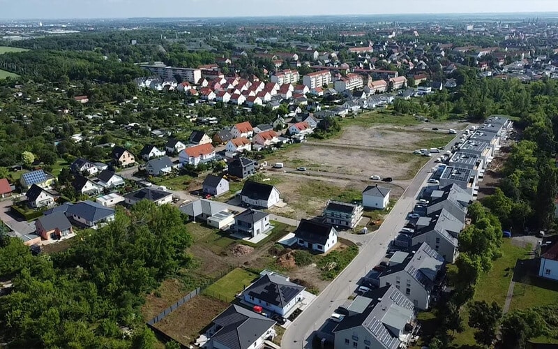 Grundstücksgebiet in Merseburg